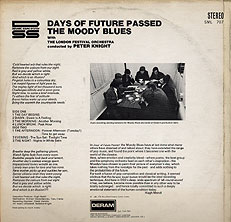 Days of Future Passed 1967 [ back cover]